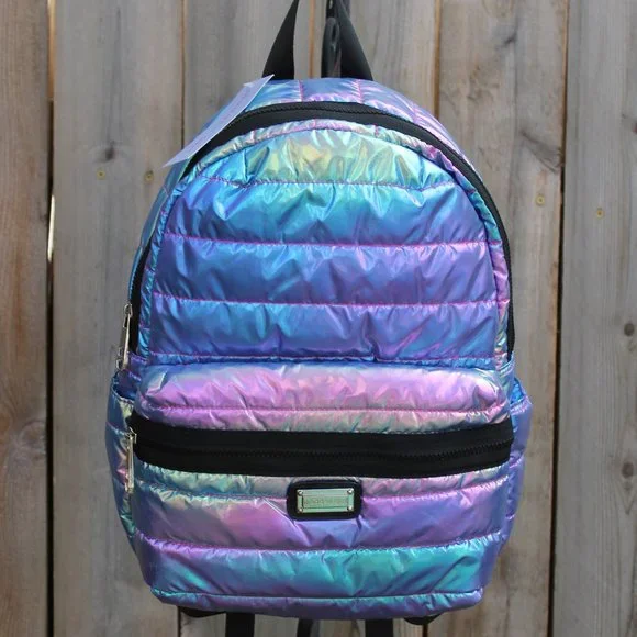 NEW Madden Girl iridescent purple backpack Madden Girl | Bags | New Madden Girl Iridescent Purple  main image 4